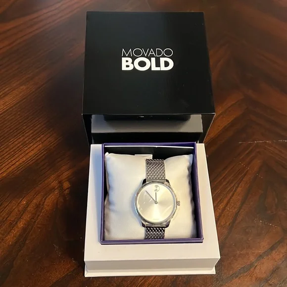 Movado | Accessories | Brand New Movado Bold Thin Watch With 